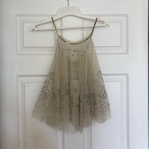 Mesh Free people camisole